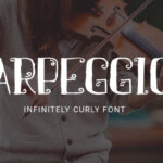 Arpeggio Font - Featured Image
