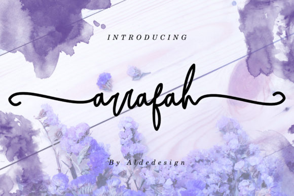 Arrafah Font - Featured Image