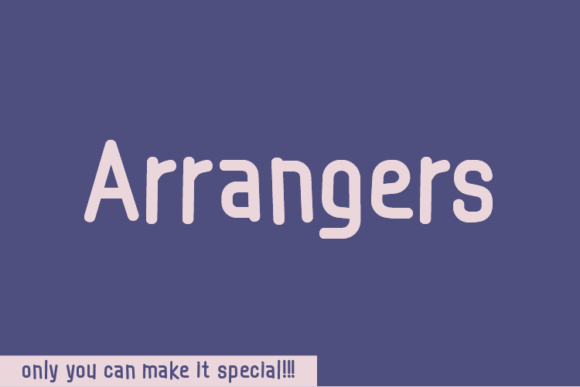 Arrangers Font - Featured Image