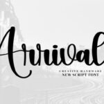 Arrival Font - Featured Image