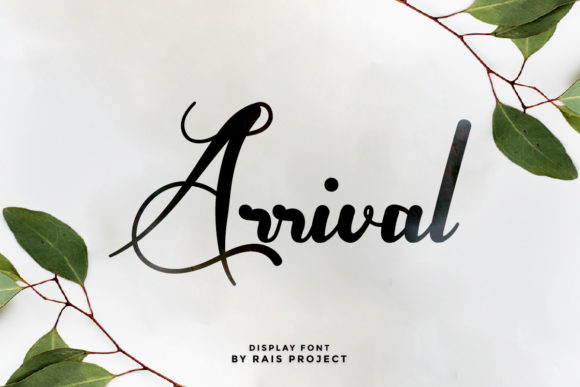 Arrival Font - Featured Image