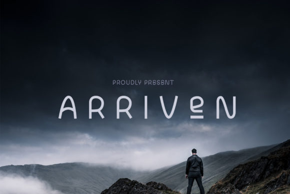 Arriven Font - Featured Image