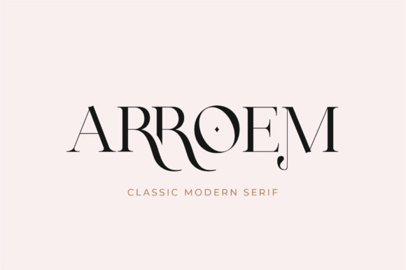 Arroem Font - Featured Image