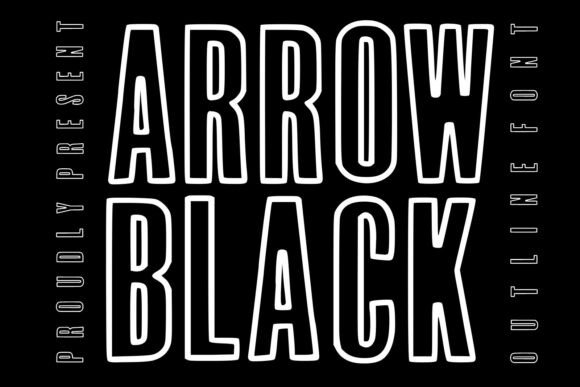 Arrow Black Font - Featured Image