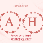 Arrow Cute Heart Font - Featured Image