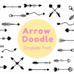 Arrow Doodle Font - Featured Image
