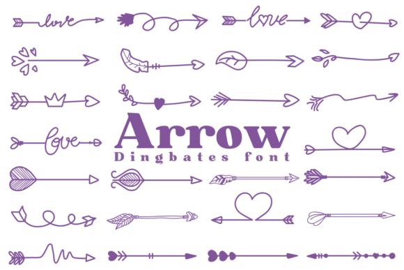 Arrow Font - Featured Image