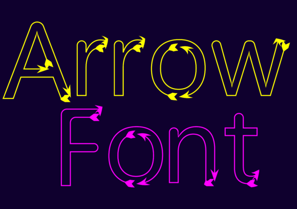 Arrow Font - Featured Image