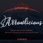 Arrowlicious Font - Featured Image