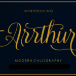 Arrthur Font - Featured Image