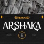 Arshaka Font - Featured Image