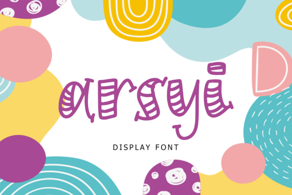 Arsyi Font - Featured Image