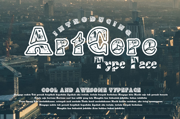 ArtCore Font - Featured Image