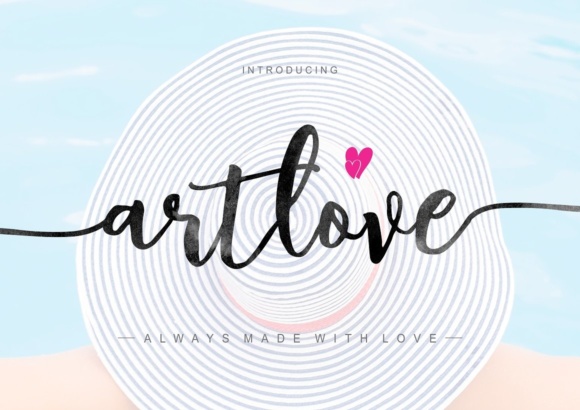 ArtLove Font - Featured Image