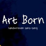 Art Born Font - Featured Image