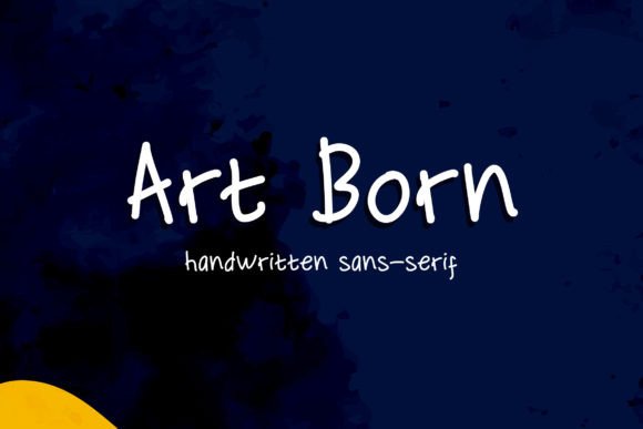 Art Born Font - Featured Image