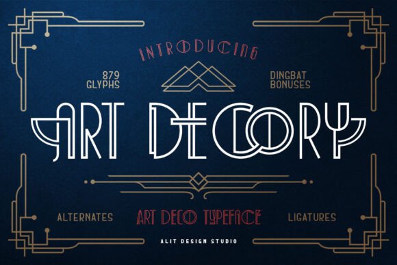 Art Decory Font - Featured Image