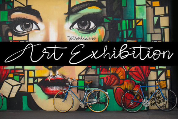 Art Exhibition Font - Featured Image