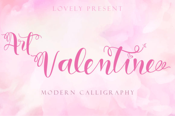 Art Valentine Font - Featured Image