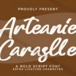 Arteanie Caraslle Font - Featured Image
