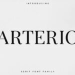 Arterio Font - Featured Image