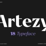 Artezy Font - Featured Image
