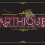 Arthique Font - Featured Image