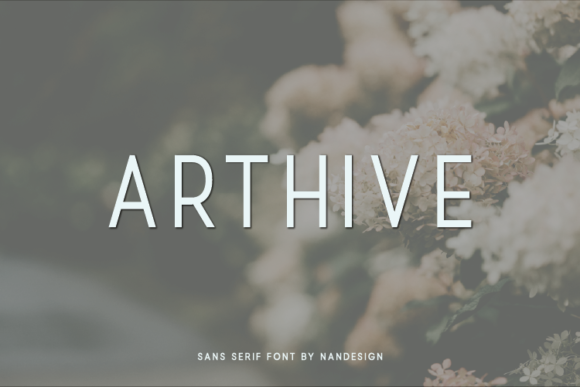 Arthive Font - Featured Image