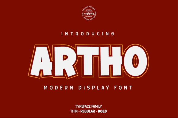 Artho Font - Featured Image