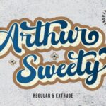 Arthur Sweety Font - Featured Image