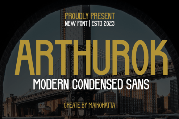Arthurok Font - Featured Image