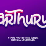 Arthury Font - Featured Image