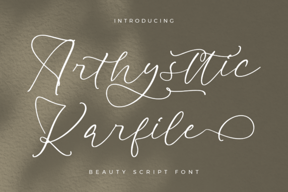 Arthysttic Karfile Font - Featured Image