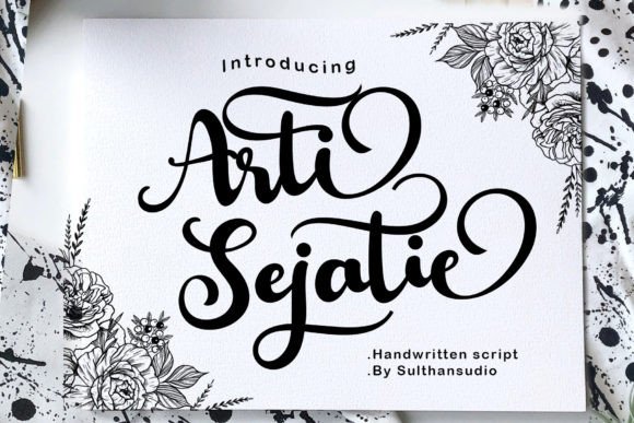 Arti Sejati Font - Featured Image