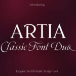 Artia Duo Font - Featured Image