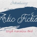 Artic Fiction Font - Featured Image