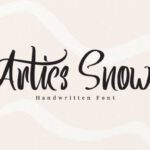 Artics Snow Font - Featured Image
