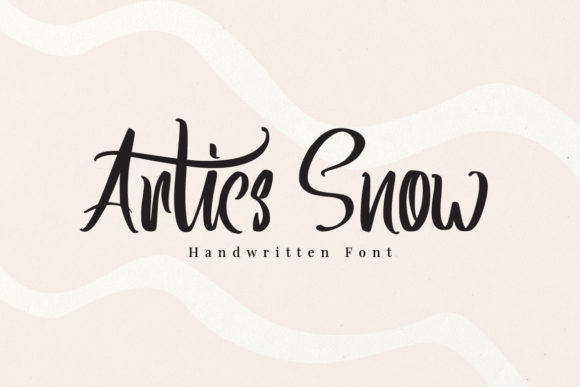 Artics Snow Font - Featured Image