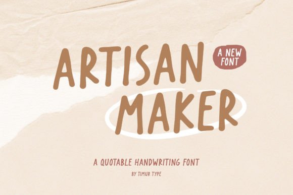 Artisan Maker Font - Featured Image