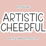 Artistic Cheerful Font - Featured Image