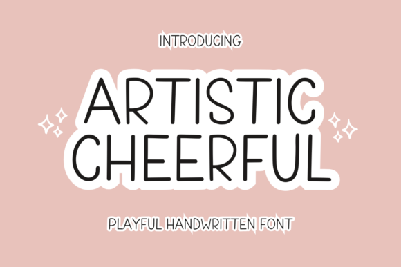 Artistic Cheerful Font - Featured Image