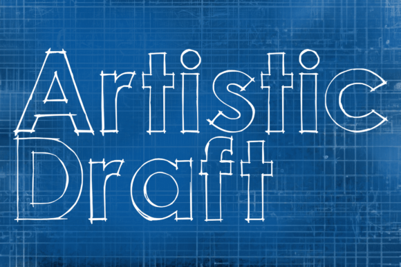 Artistic Draft Font - Featured Image