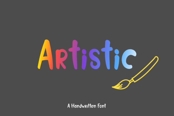 Artistic Font - Featured Image