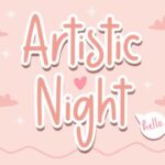 Artistic Night Font - Featured Image