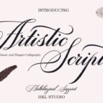 Artistic Script Font - Featured Image