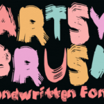Artsy Brush Font - Featured Image
