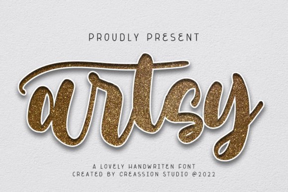 Artsy Font - Featured Image