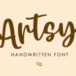 Artsy Font - Featured Image