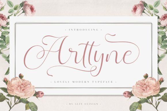 Arttyne Font - Featured Image
