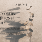 Arumi Font - Featured Image